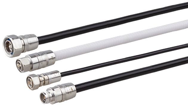 Coax Jumper Cables with JMA Wireless Compression Connectors